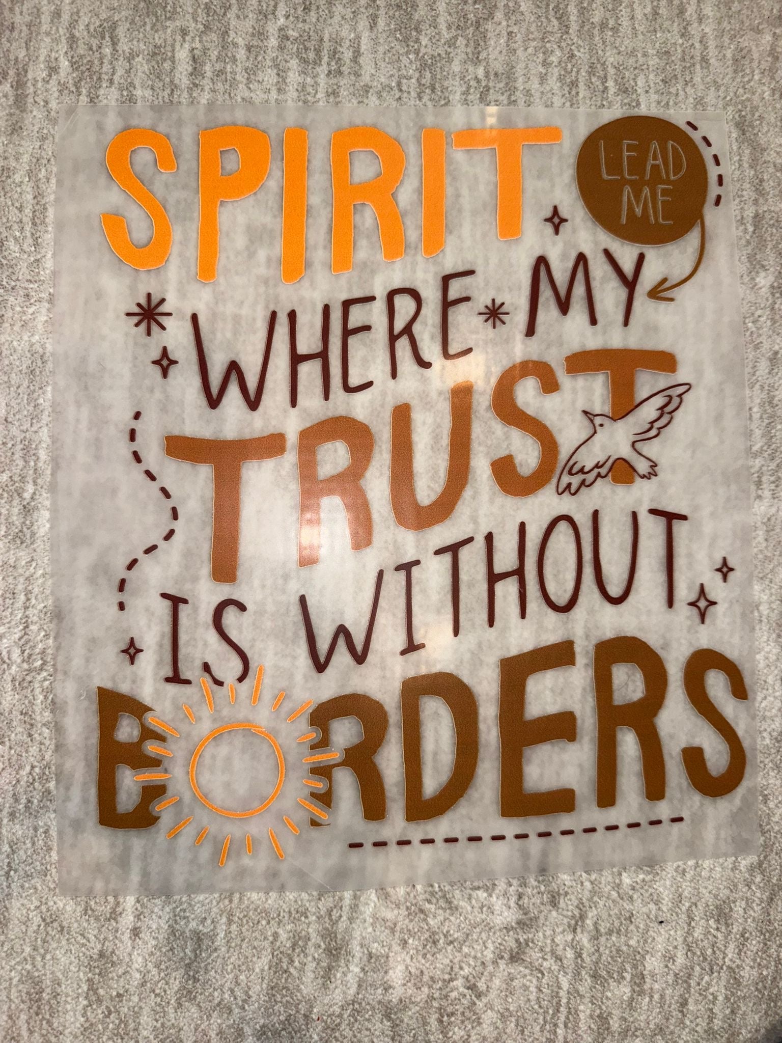 Spirit lead me