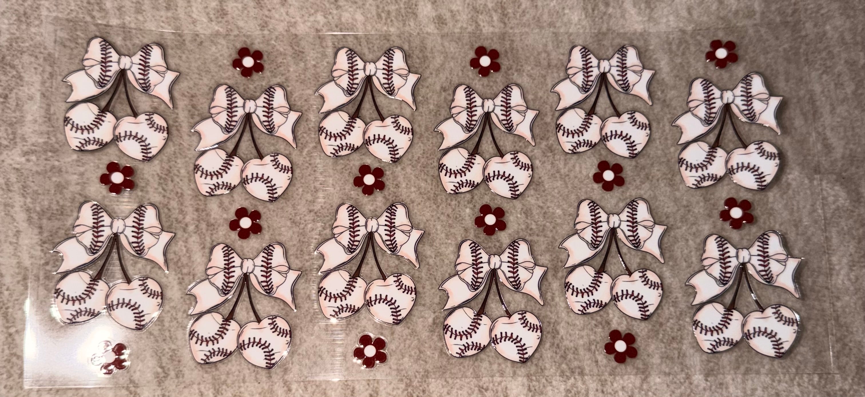 Baseball x bows