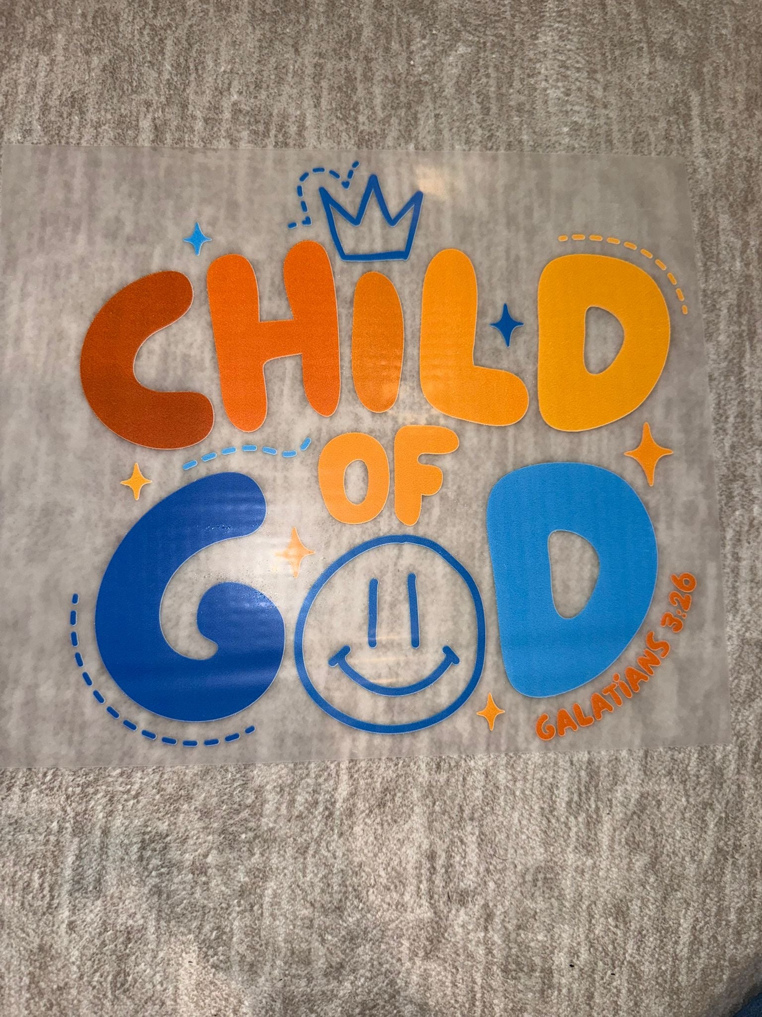 Child of God - Galatians 3:26