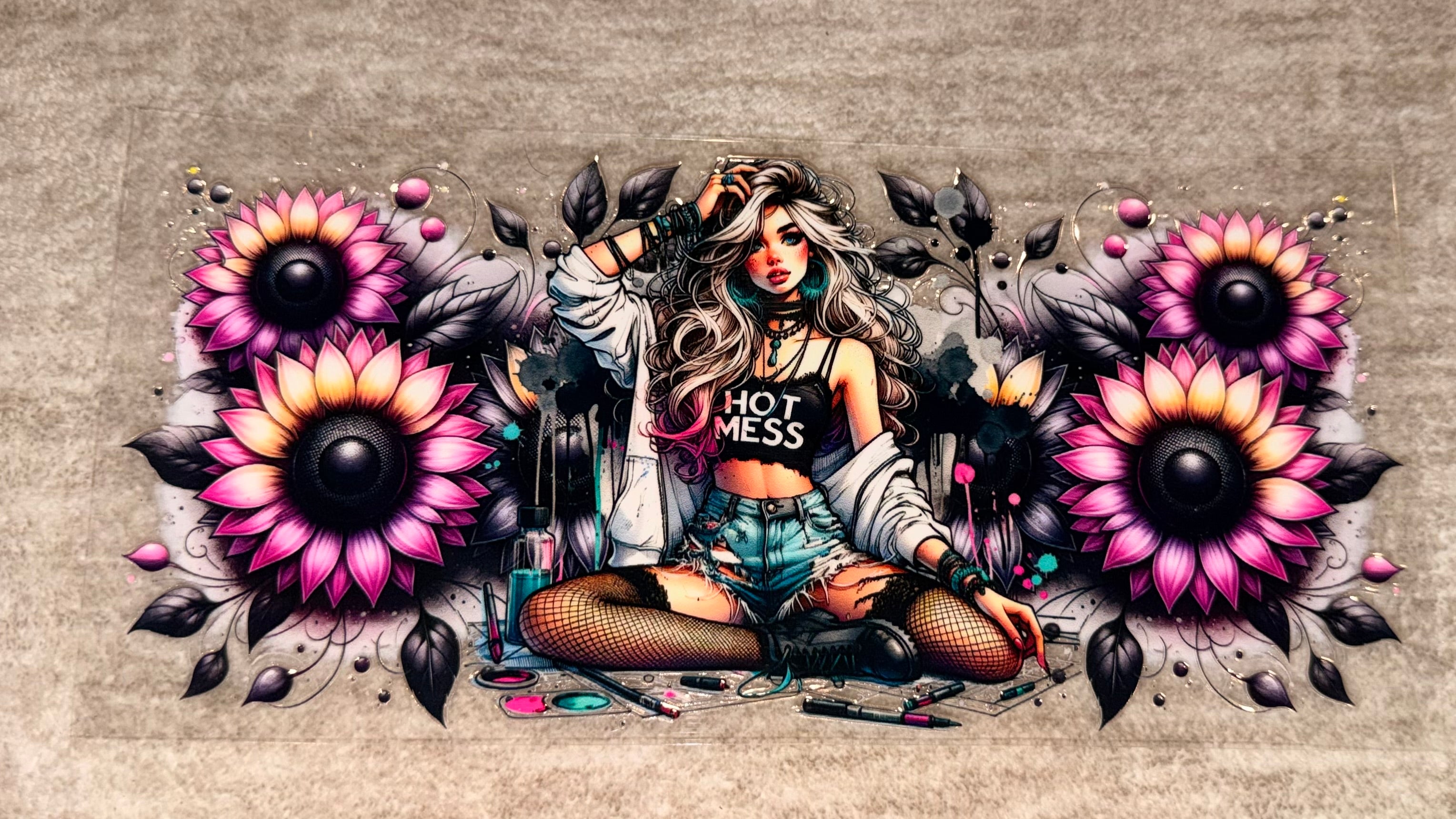 Hot mess x Sunflowers