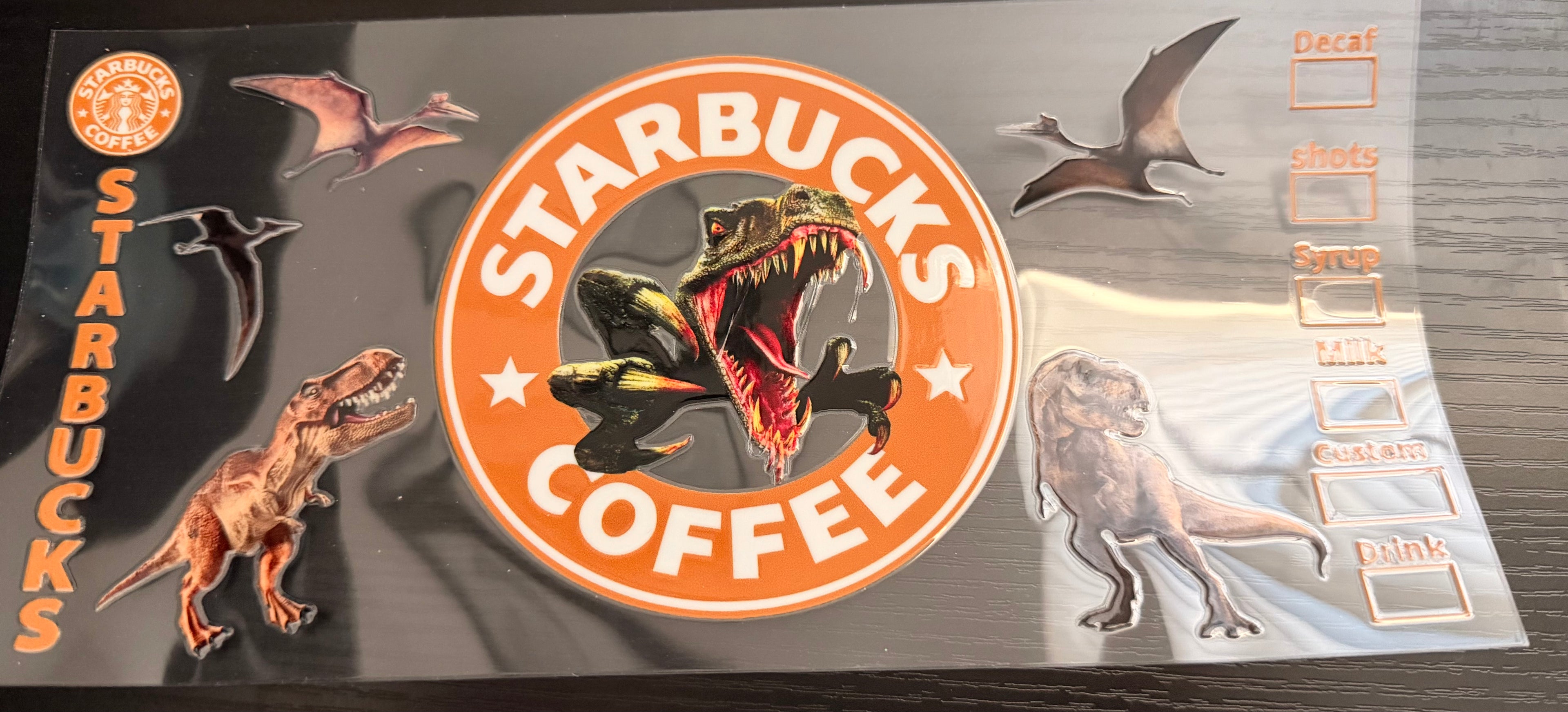 Dinasours x Starbies