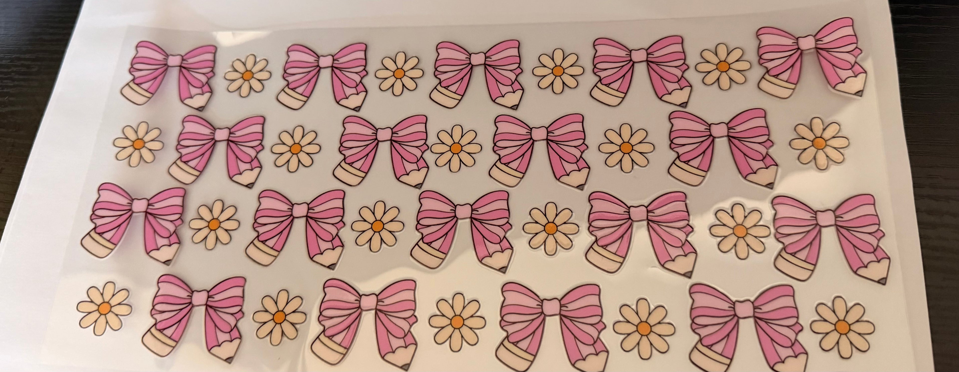 Pencil x Bows x Flowers