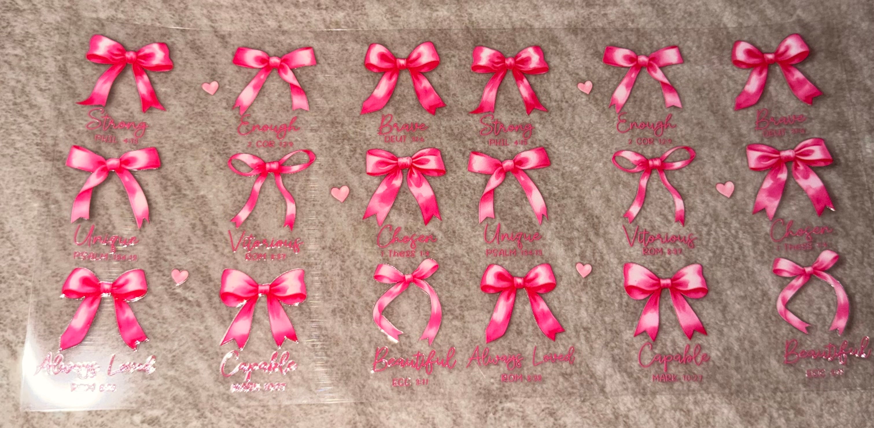 Affirmations x Bible Verses