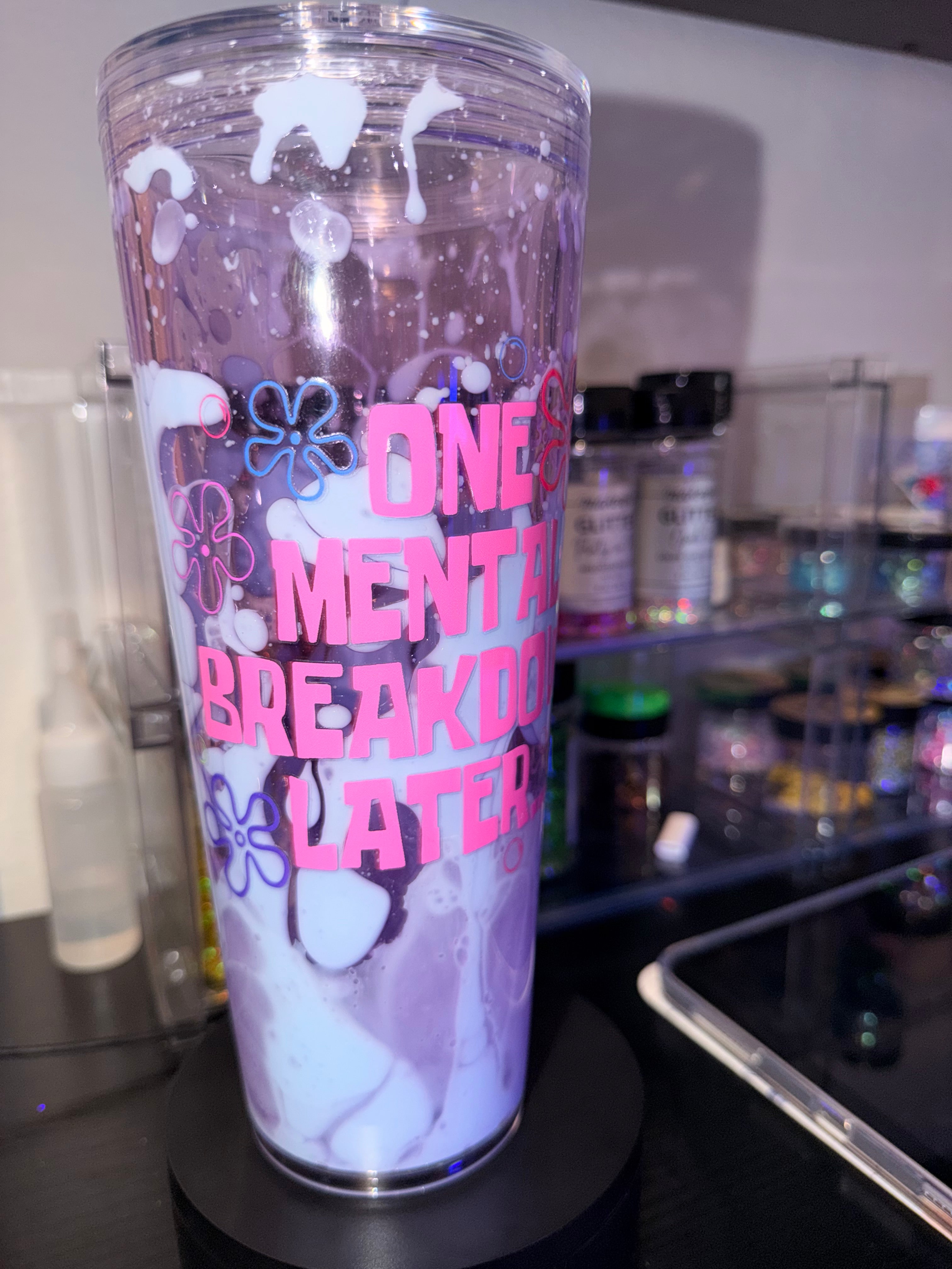 One mental breakdown later