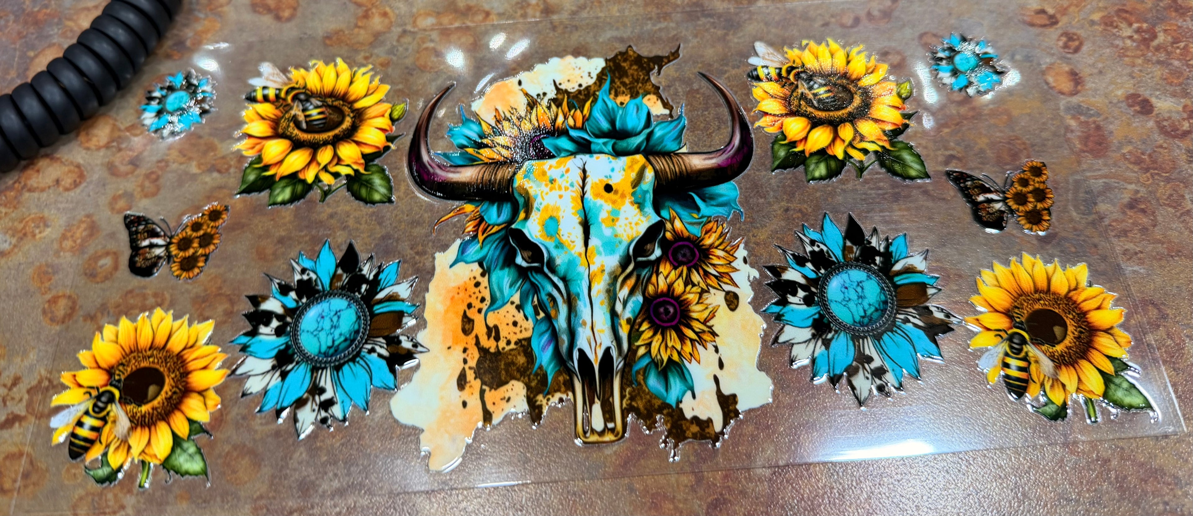 Bull x sunflower