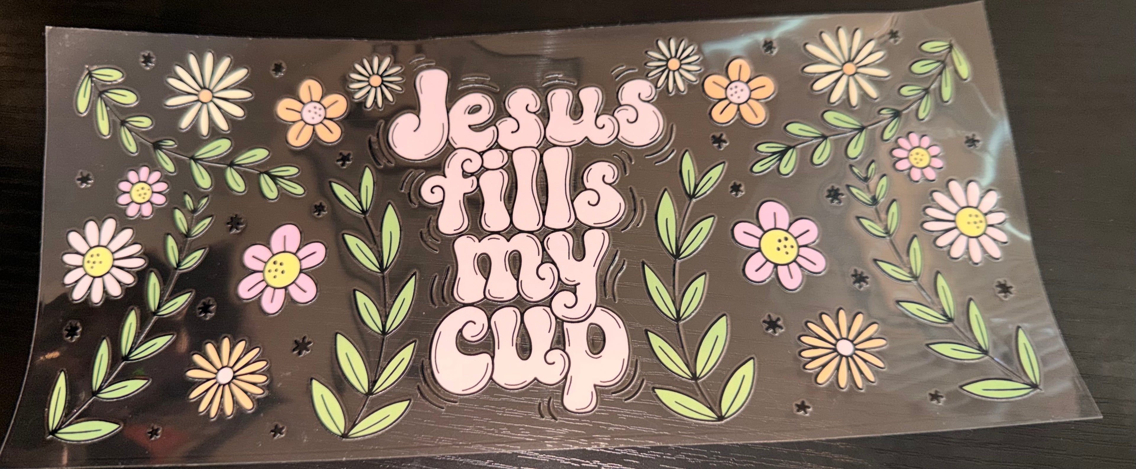 Jesus fills my cup