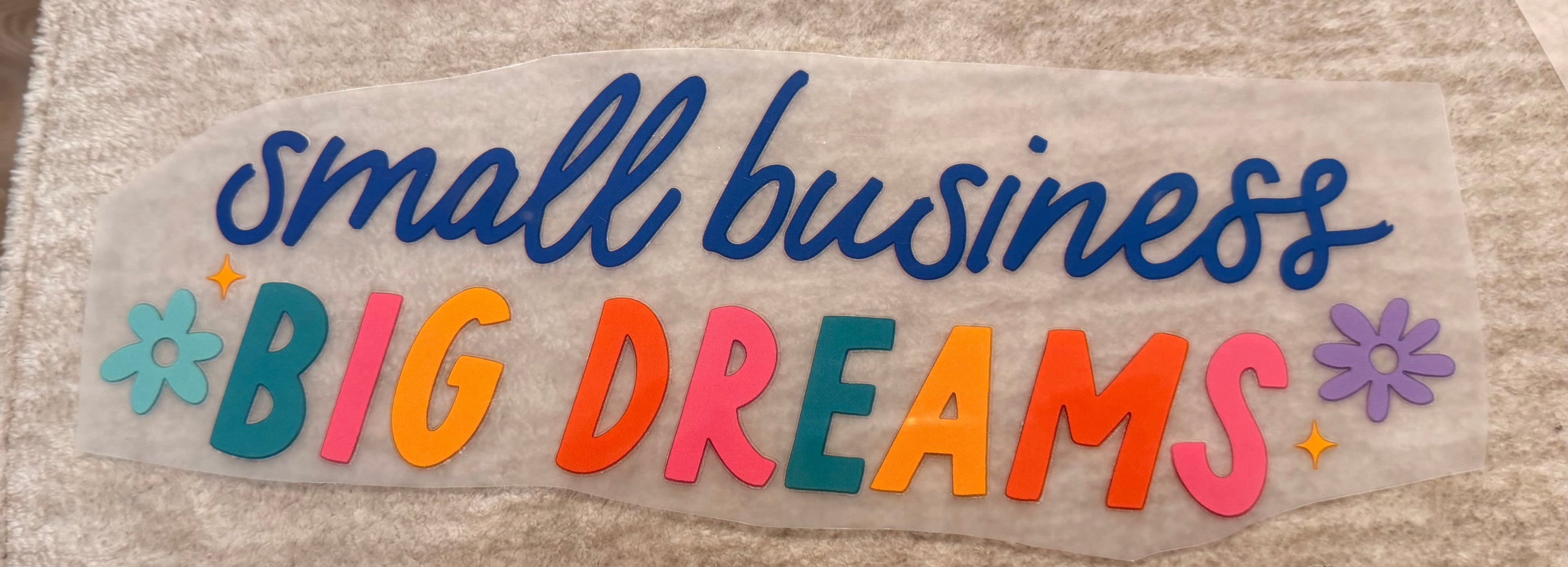 Small business, big dreams