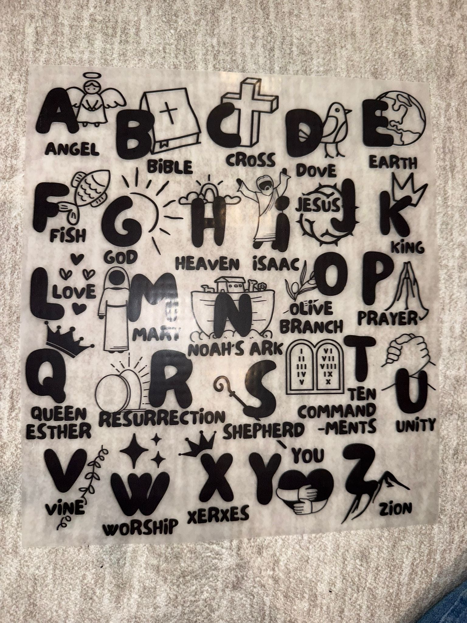 Biblical Alphabet