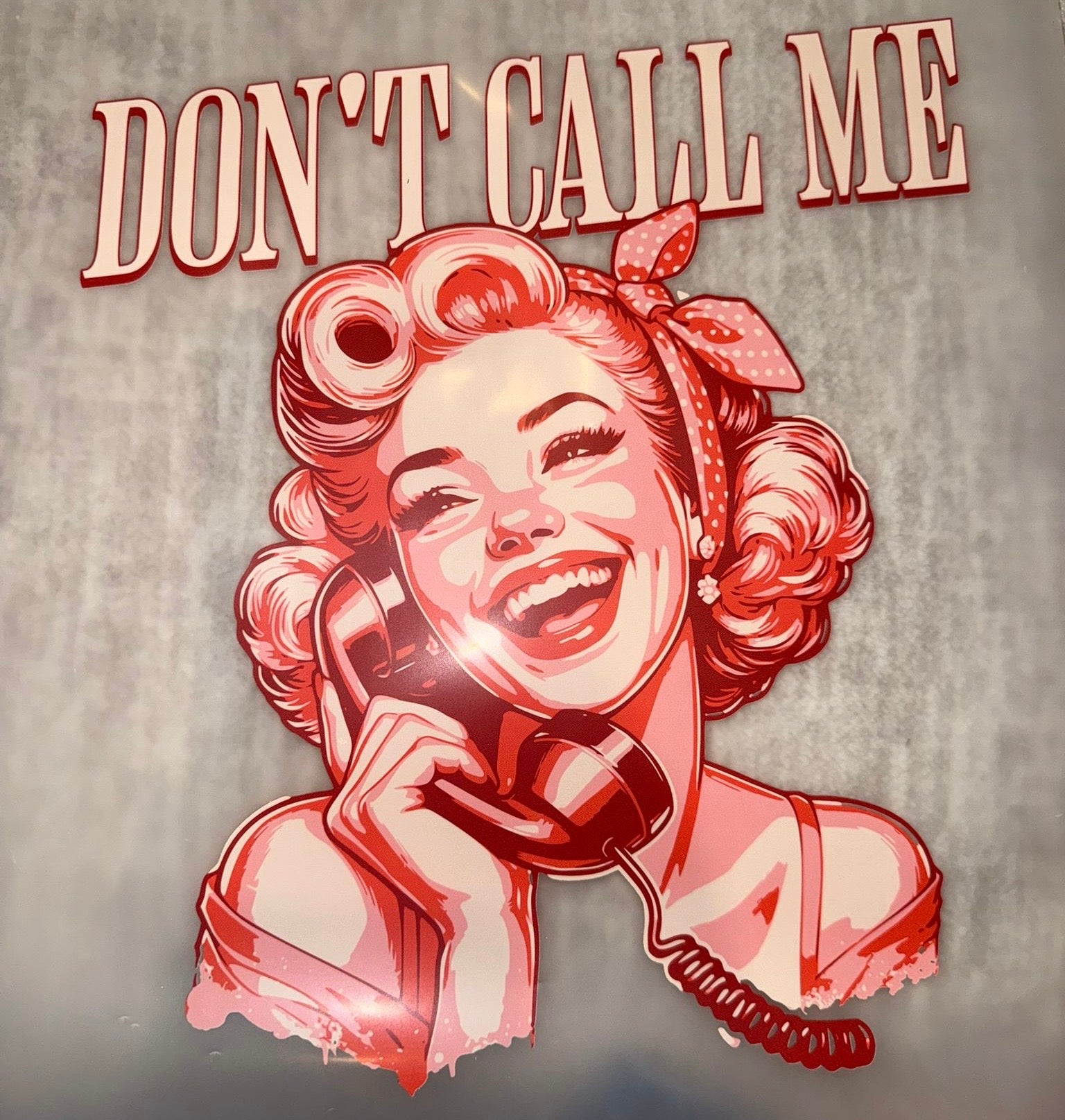 Don’t call me