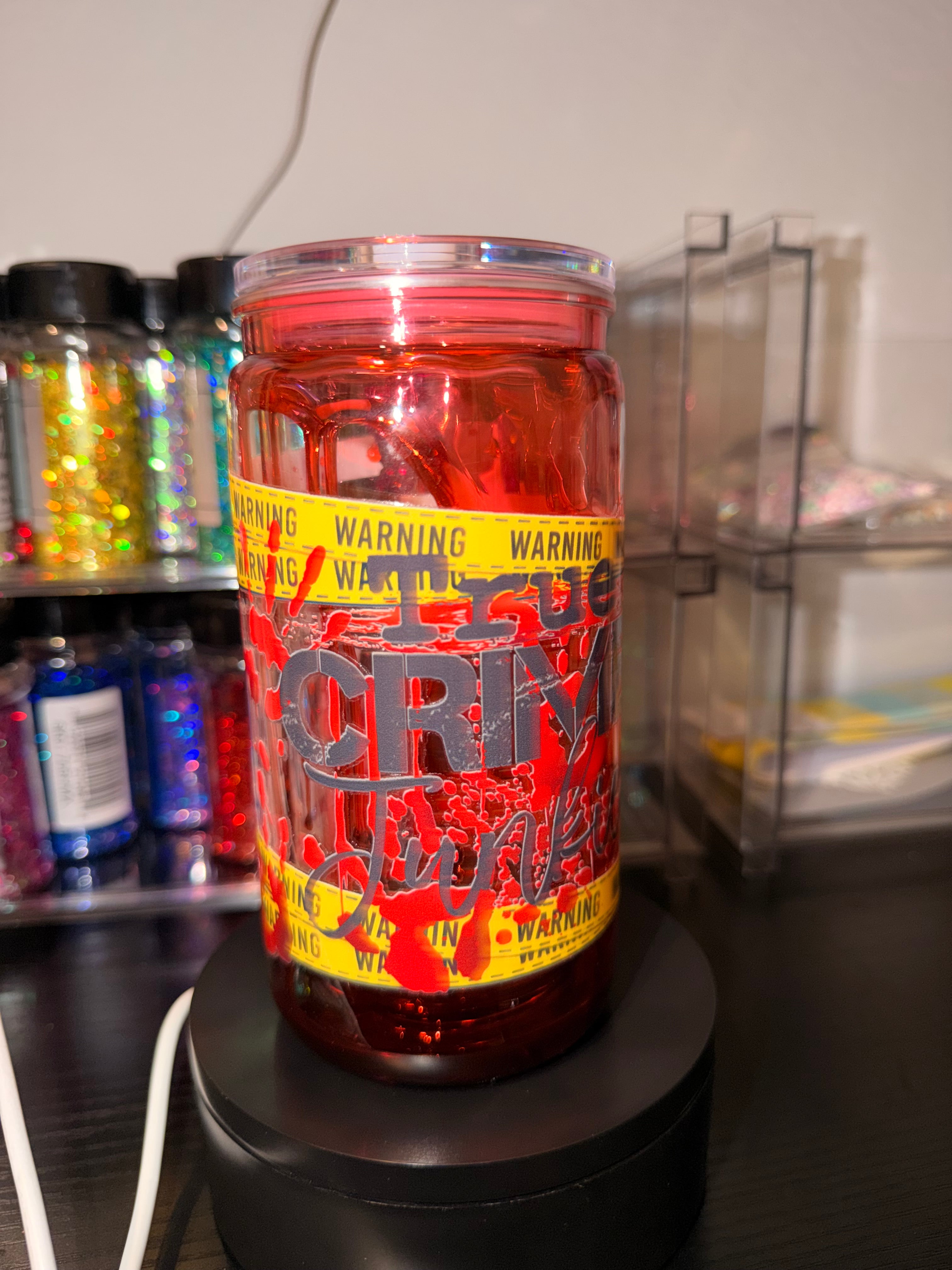 True crime junkie cup