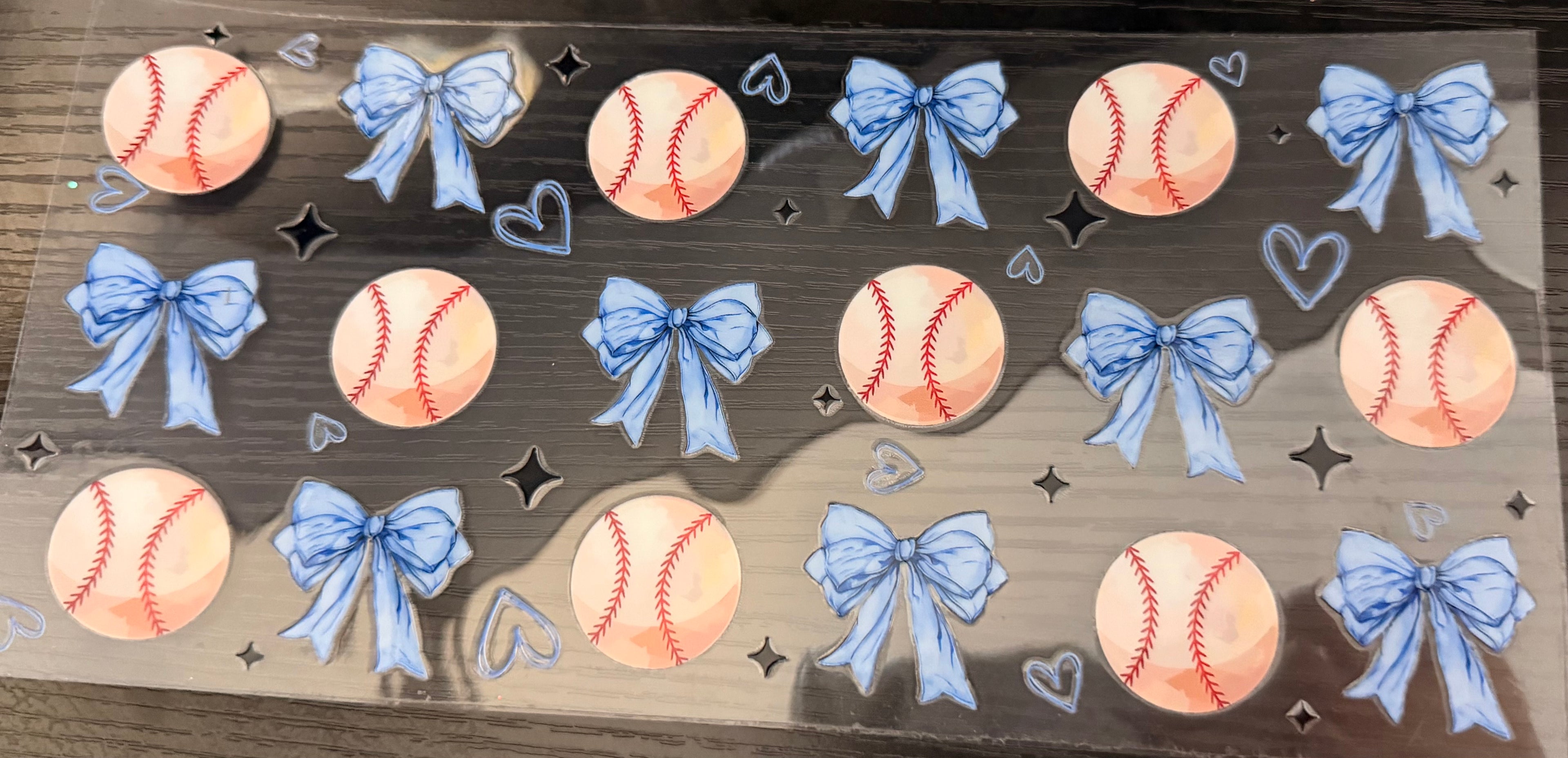 Baseball x Blue Bows