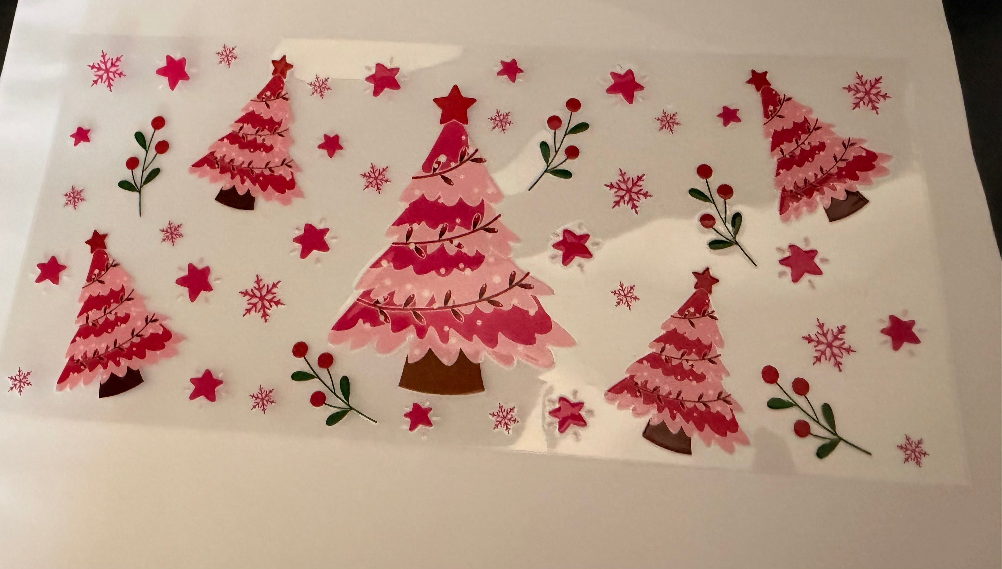 Pink Christmas Trees