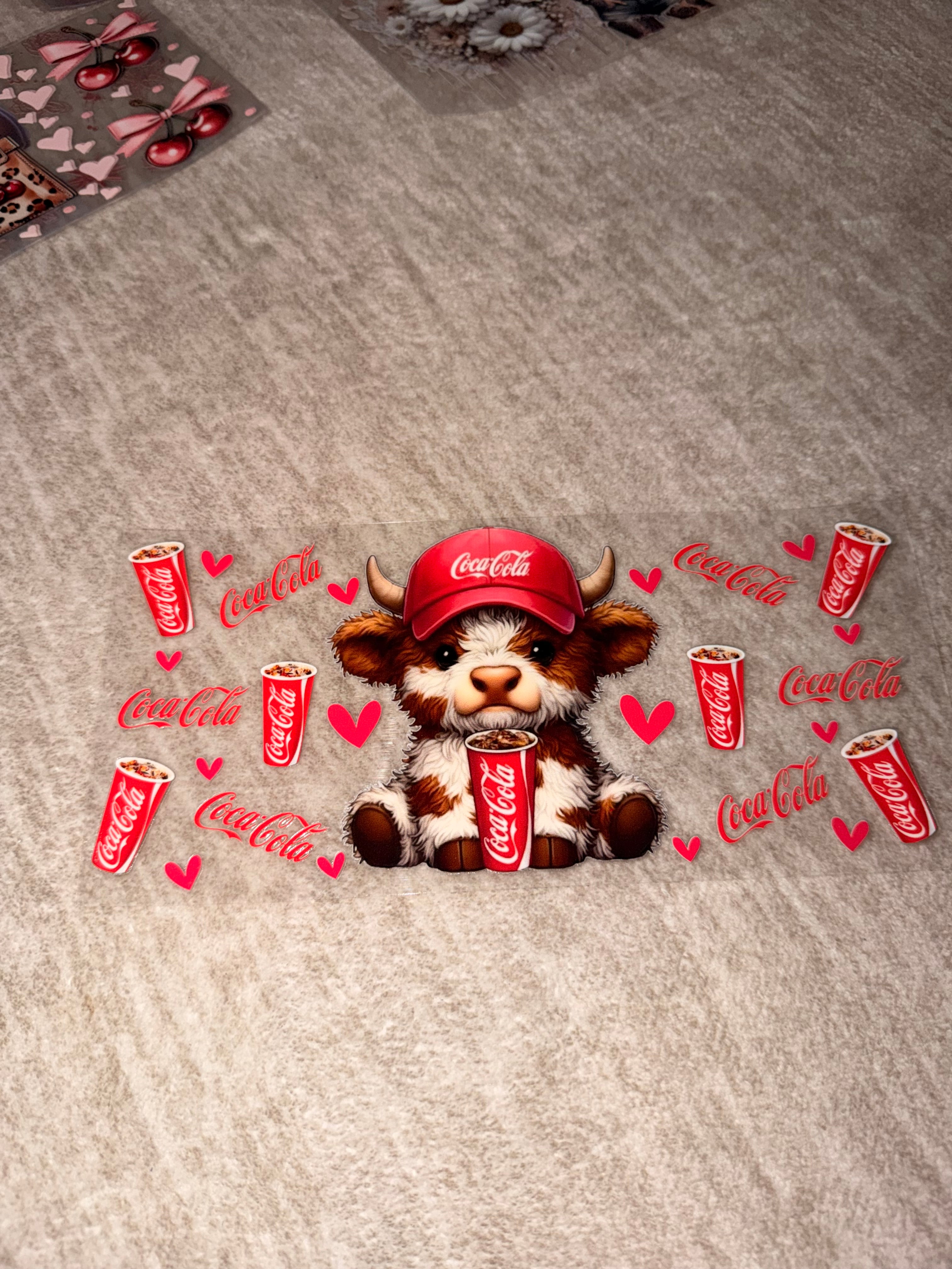 Coca cola cow