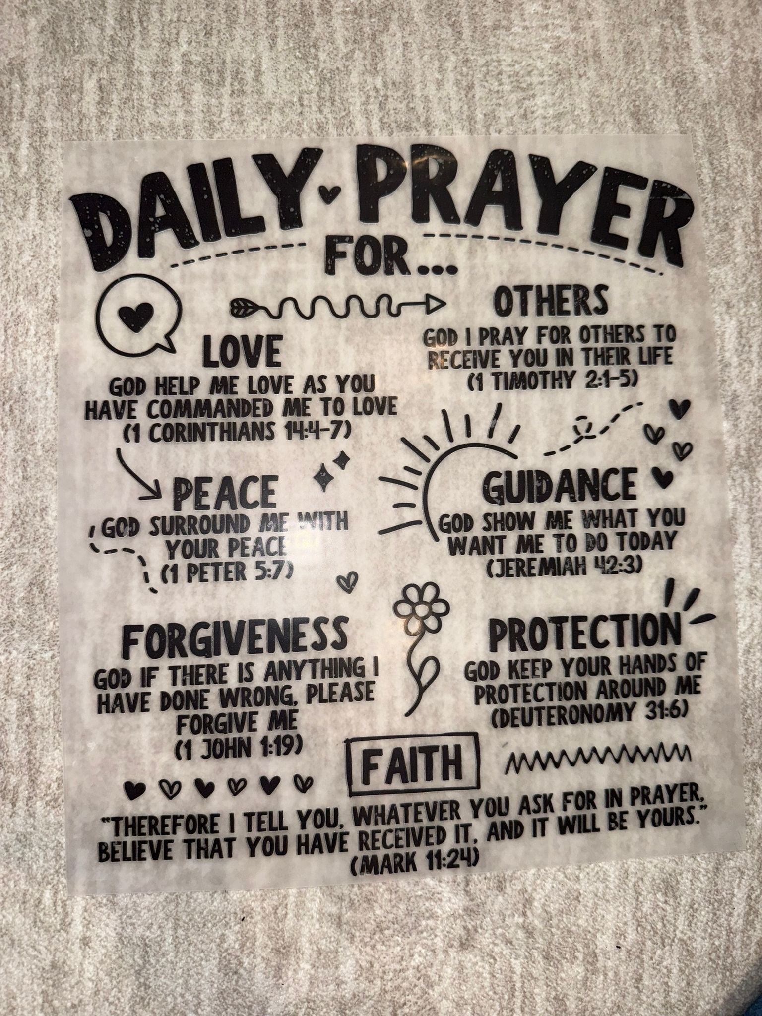 Daily Prayer for..