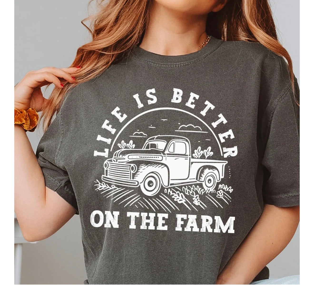 On the farm