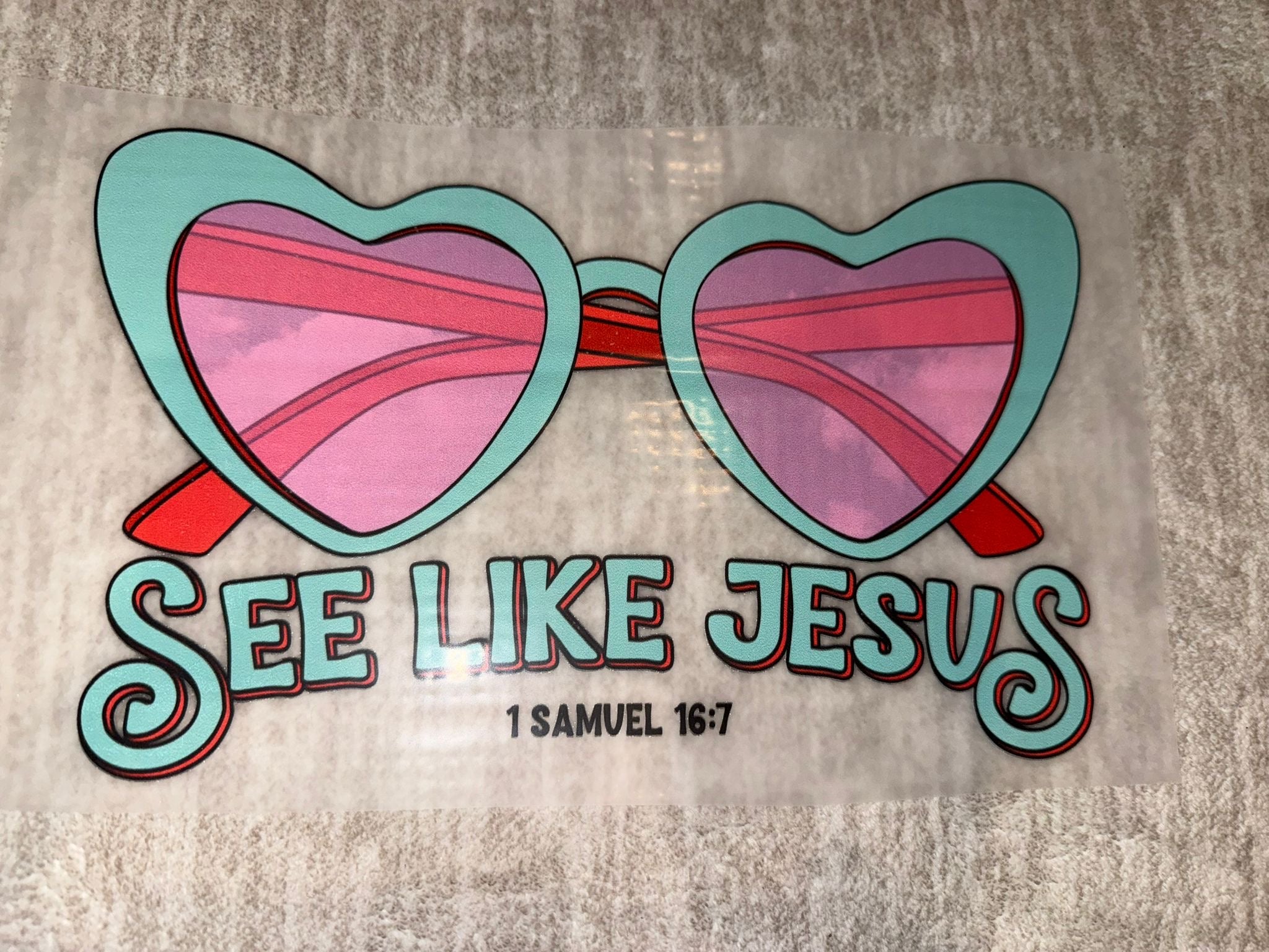 See like Jesus - 1 Samuel 16:7