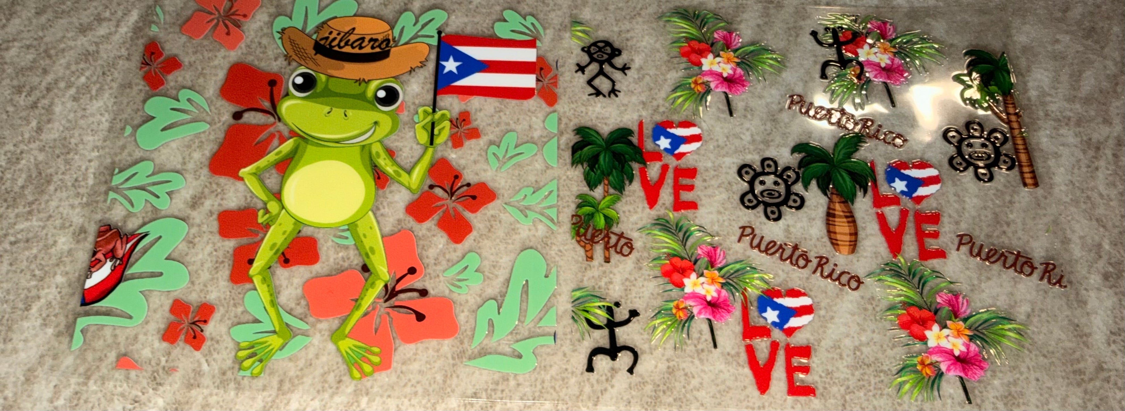 Puerto Rico x frog
