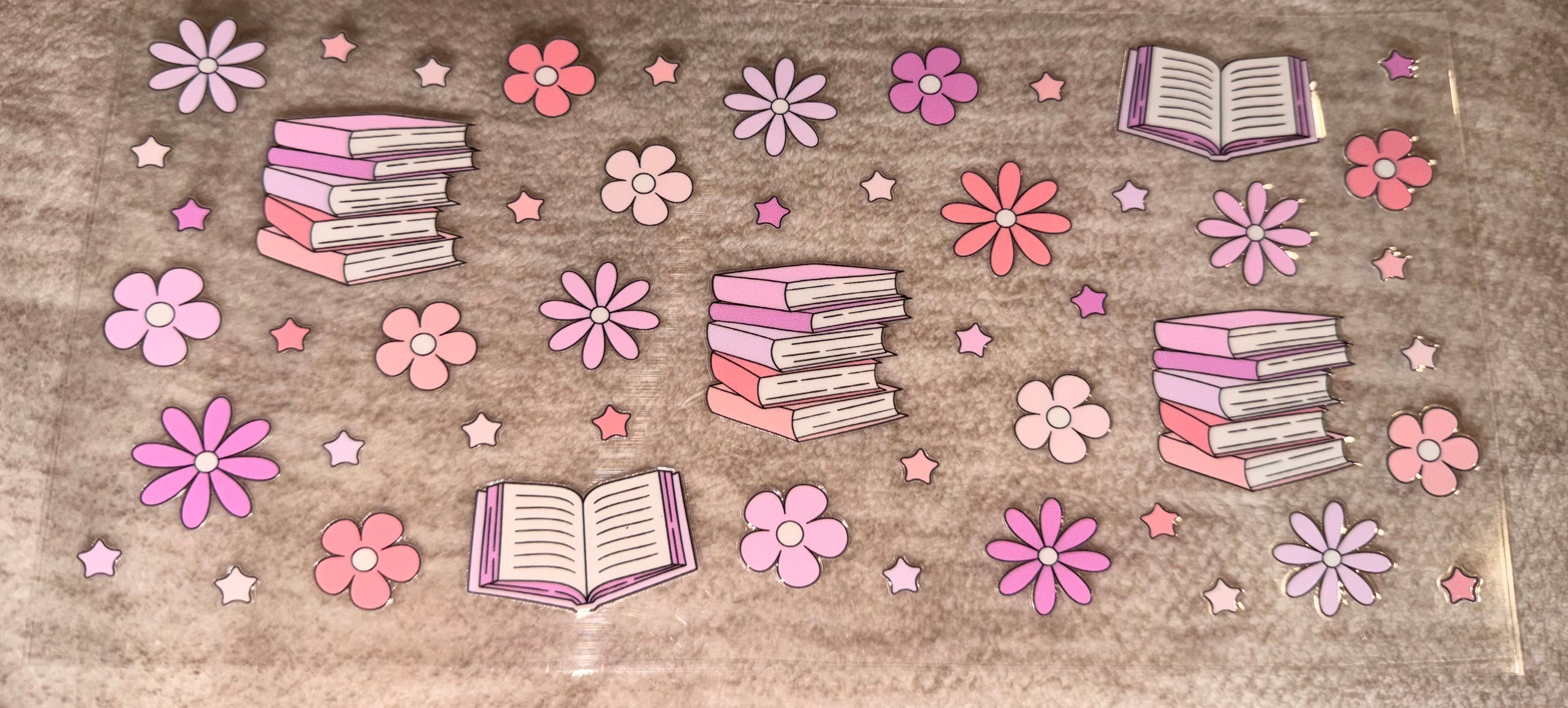 Books x Flowers