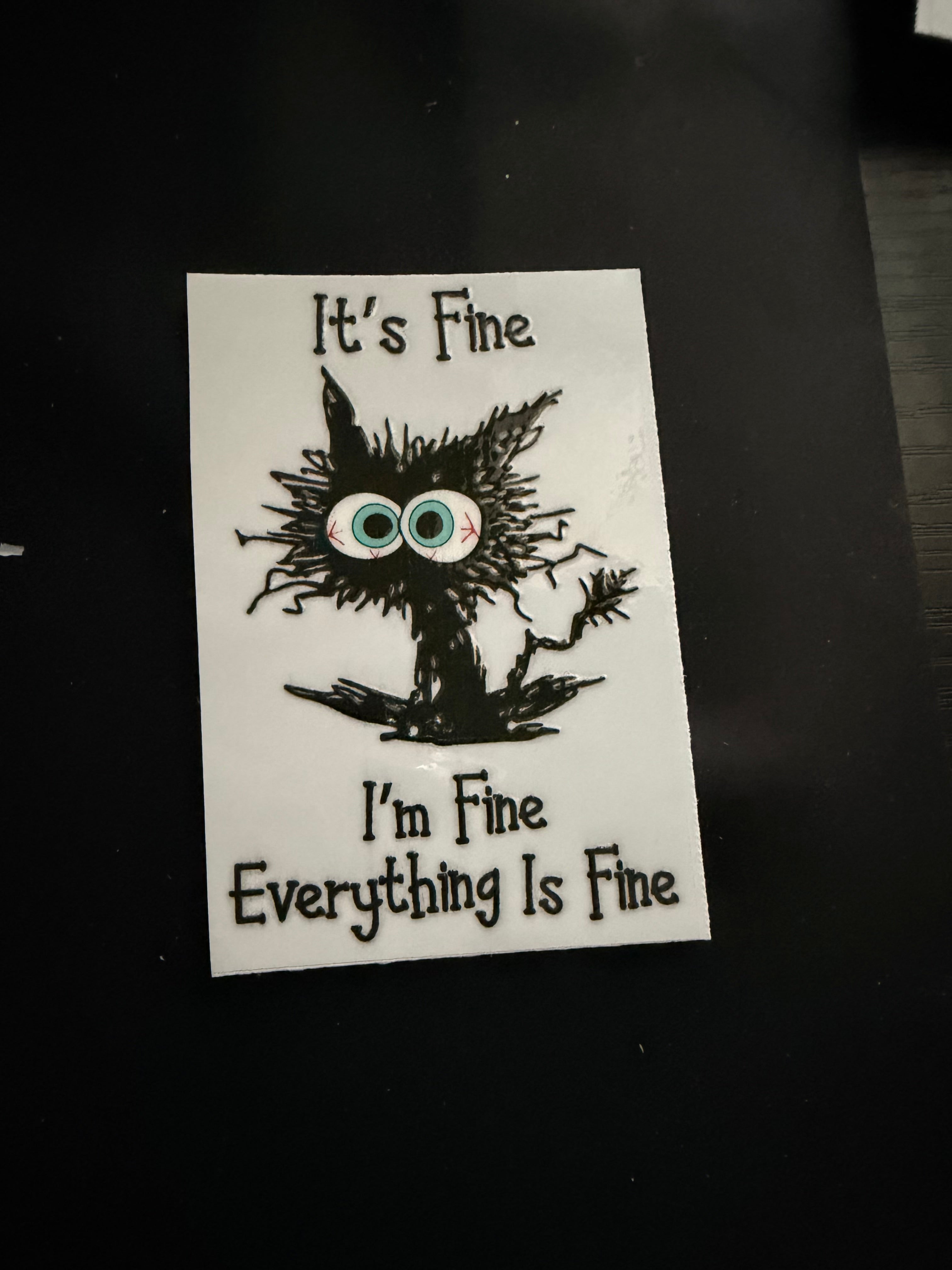 I’m fine