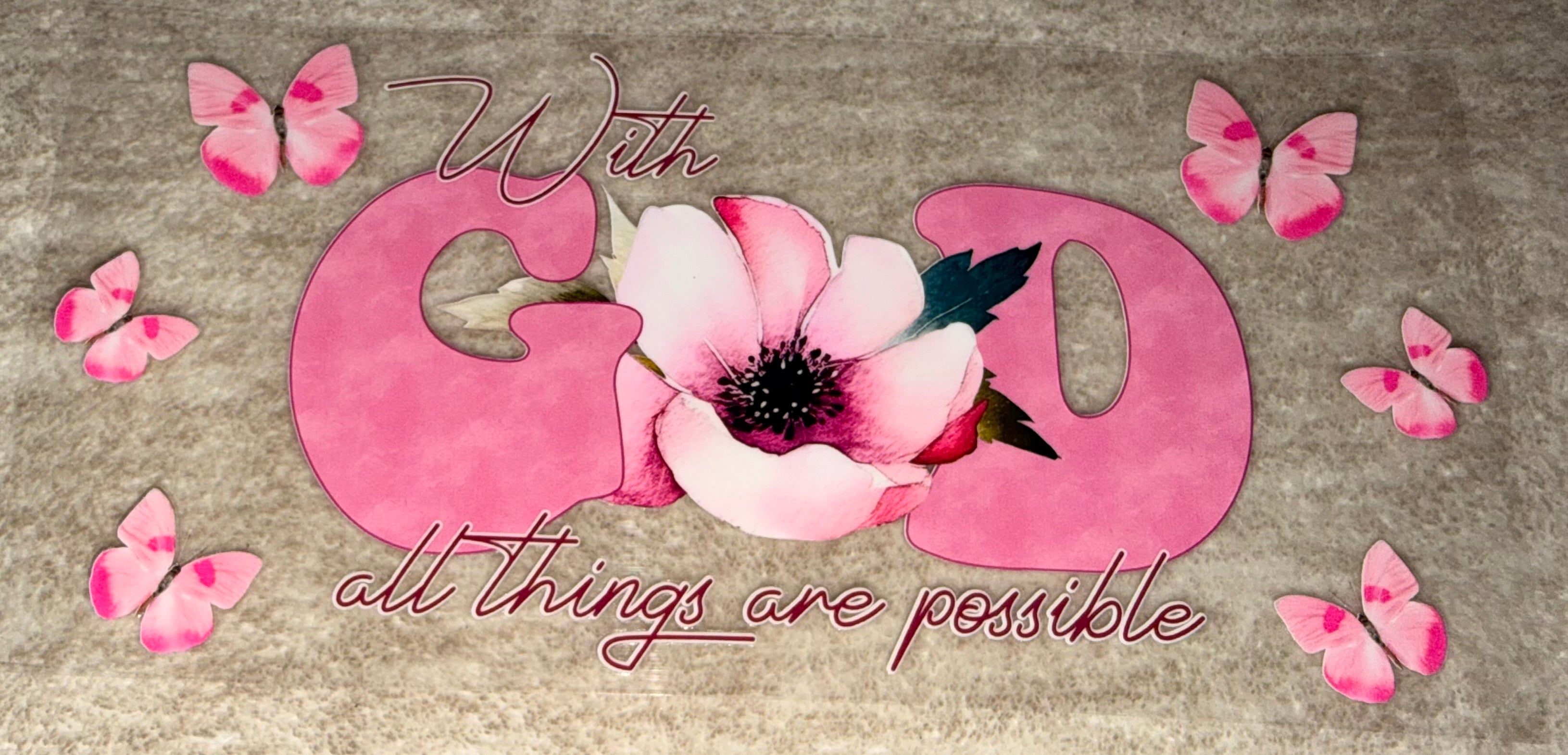 With god all things are possible