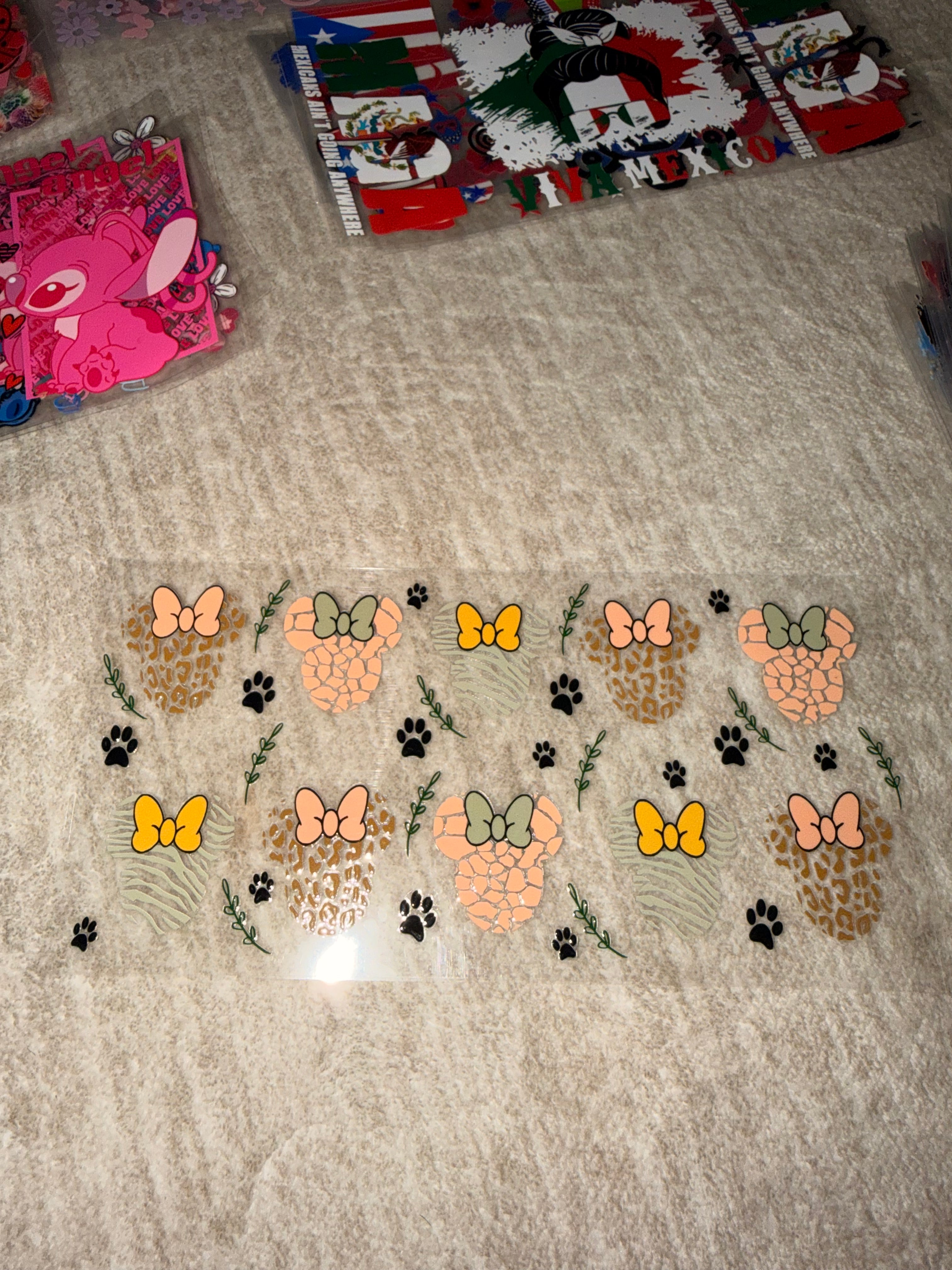 Mickey ears -cheetah