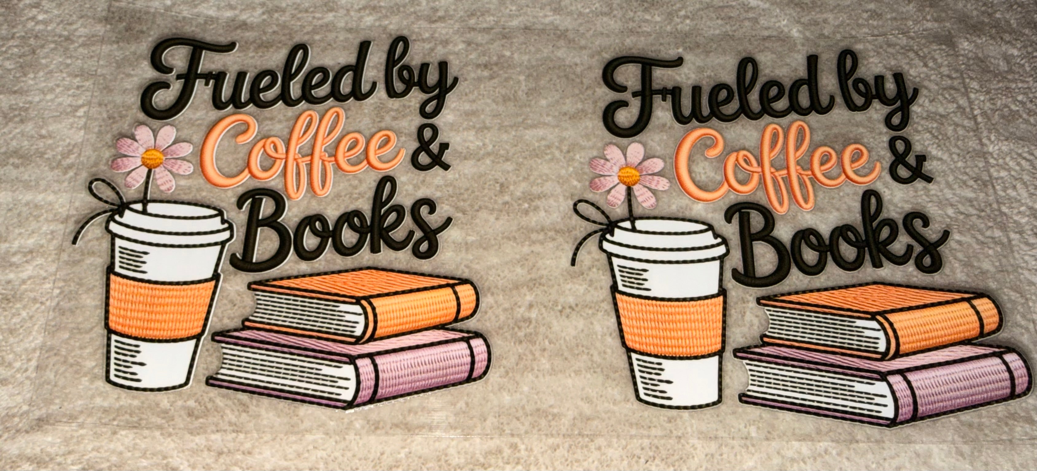 Fueled by iced coffee and books