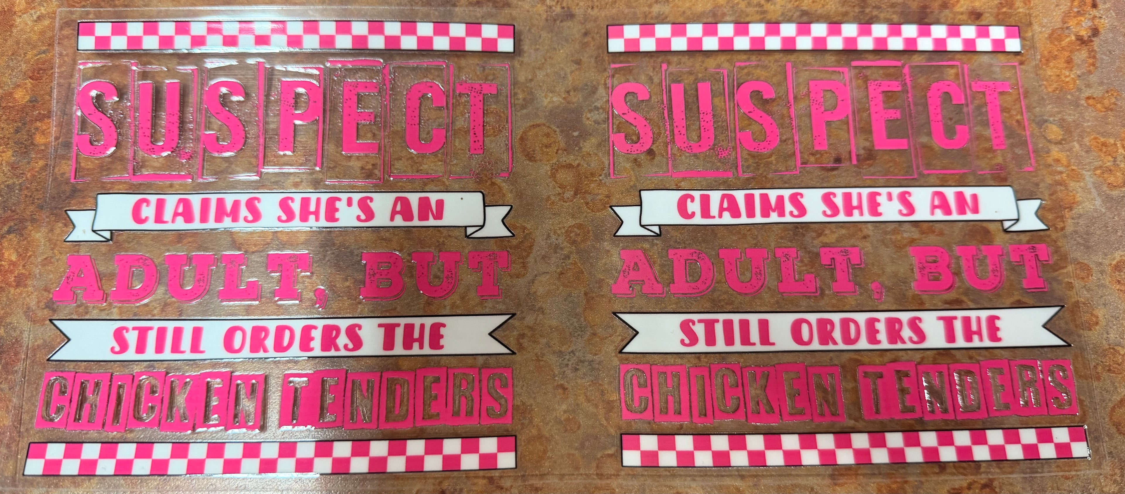 Suspect claims - chicken tenders
