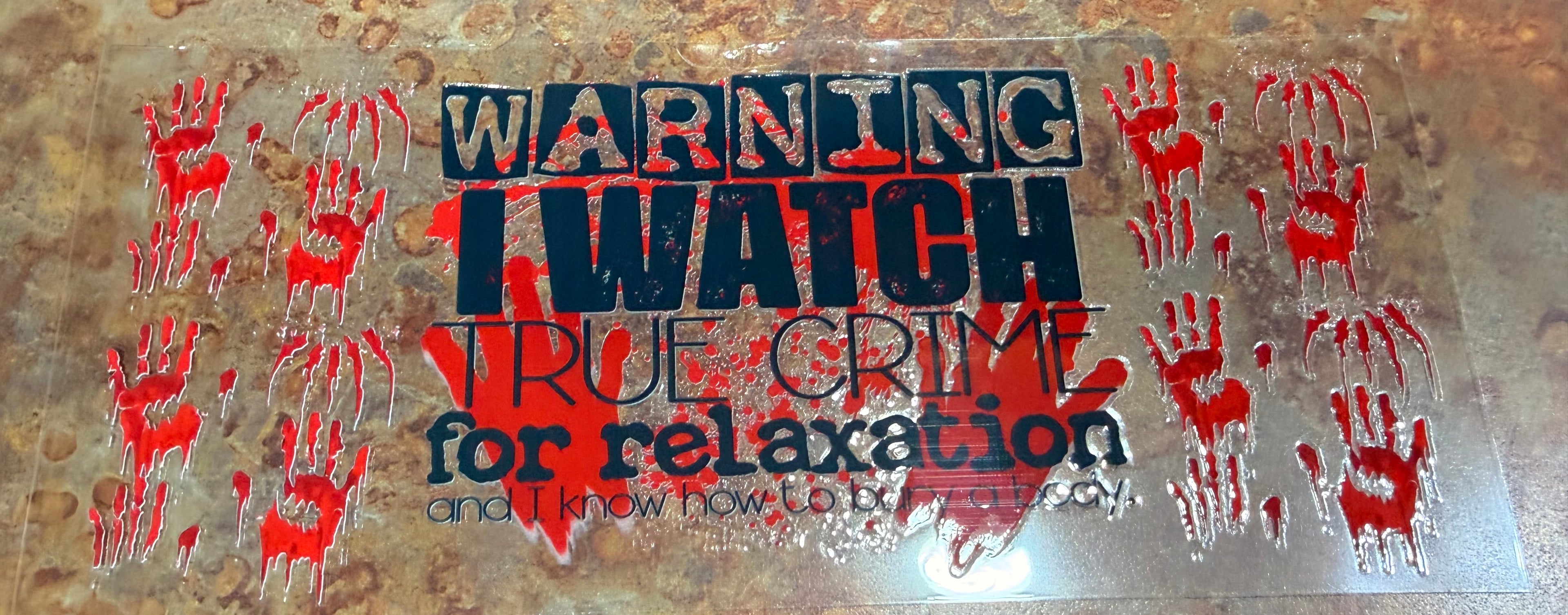 Warning - True crime