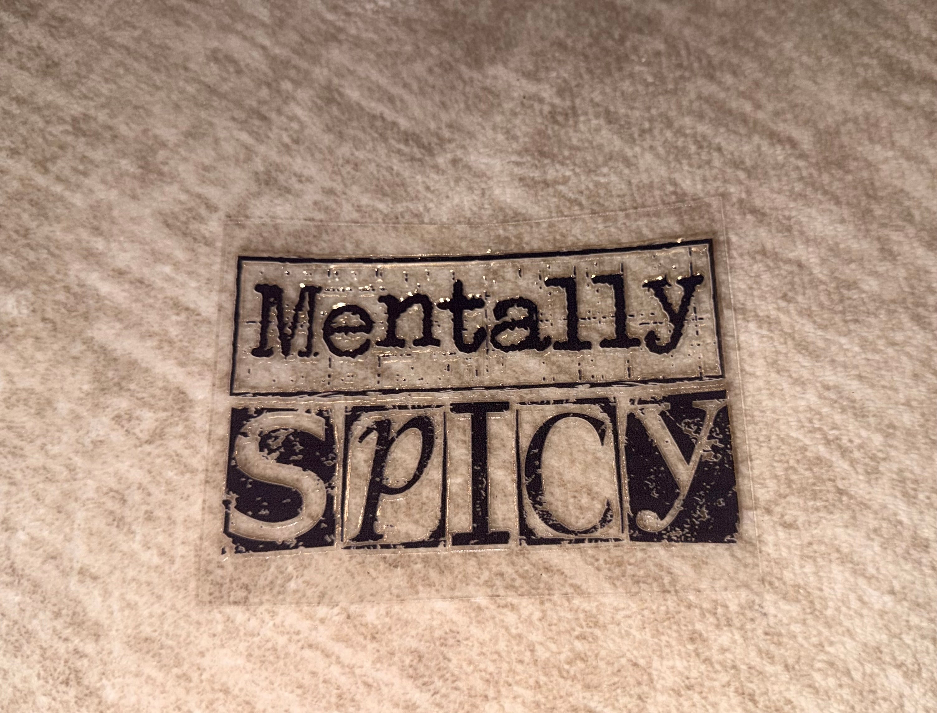 Mentally spicy