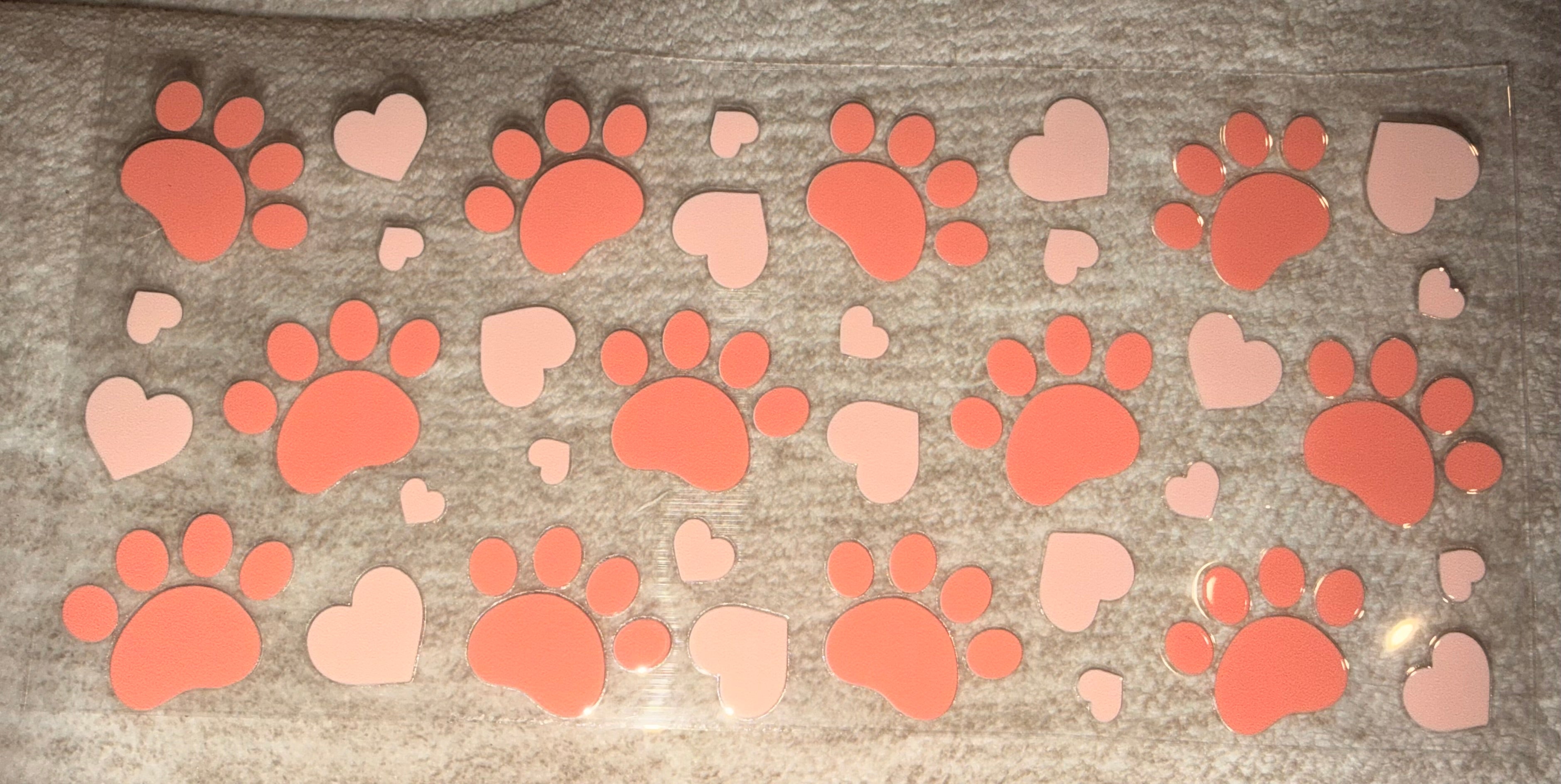 Paw prints