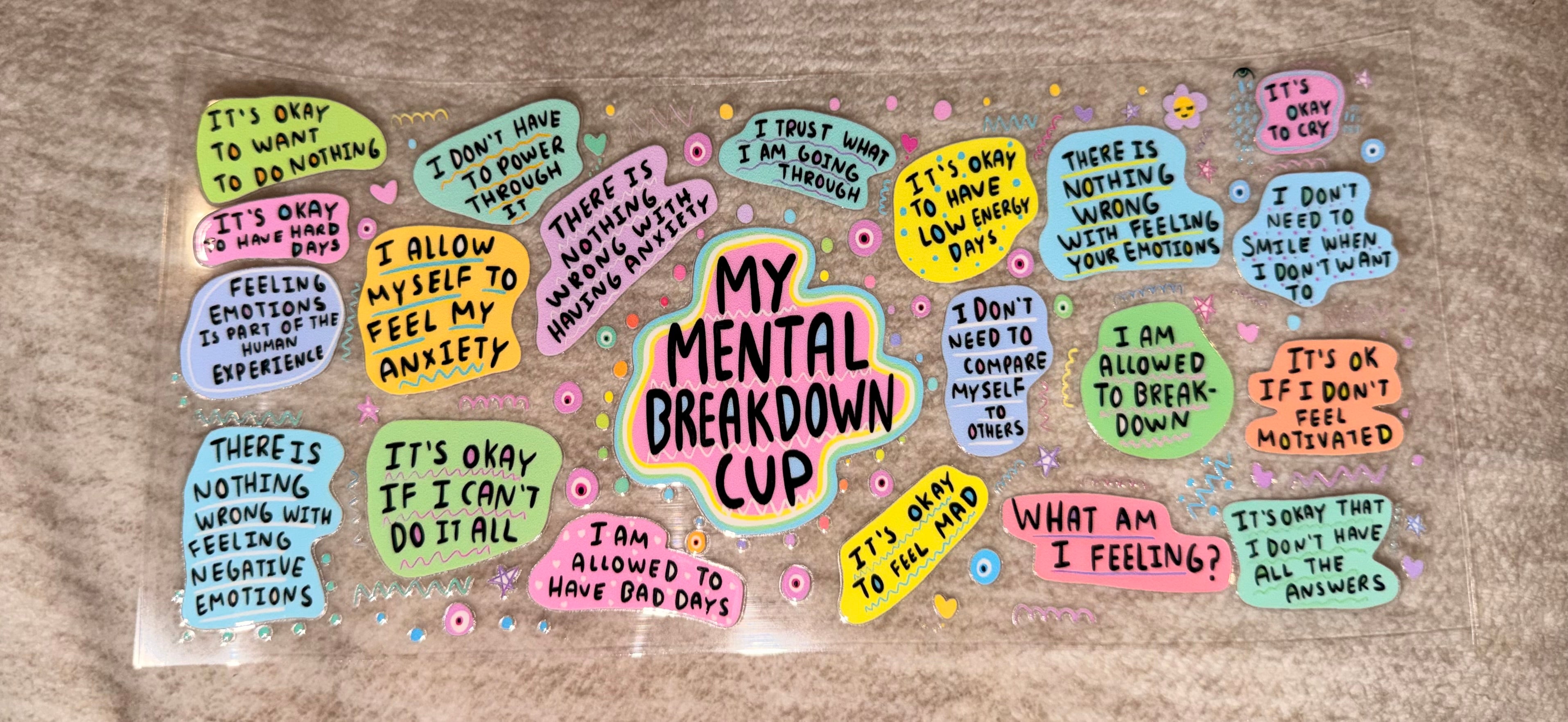 My mental breakdown cup